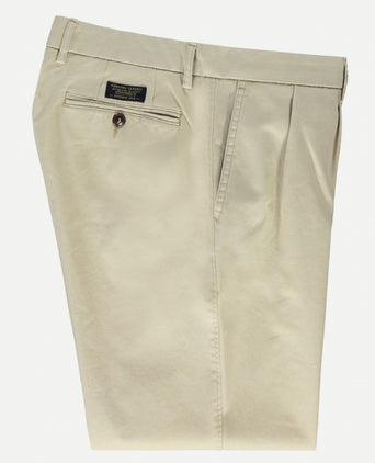 Chino Barrow onafgewerkte broekspijp | Sand