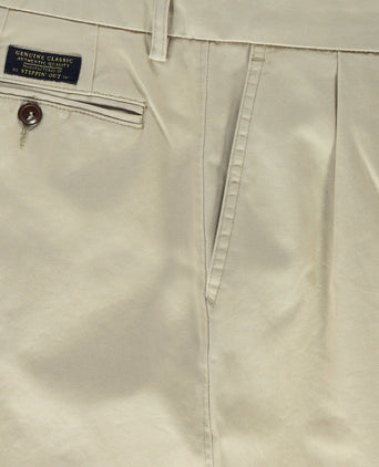 Chino Barrow onafgewerkte broekspijp | Sand