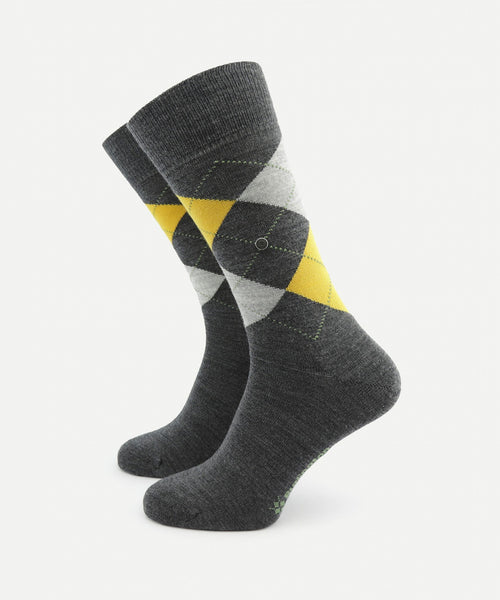 Edinburgh sokken | Medium Grey Melange
