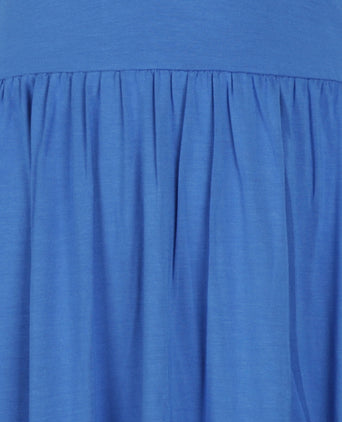 Enkellange jurk Dagmar | Kobalt