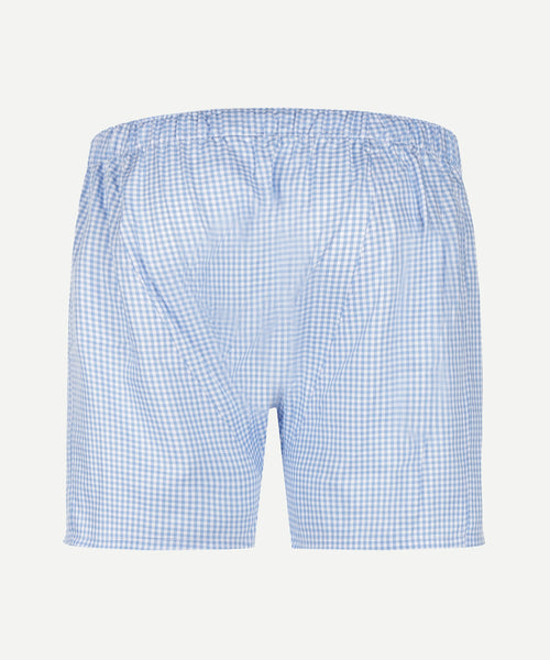 Boxershort geruit | Light Blue