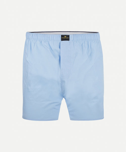 Boxershort van poplin | Light Blue