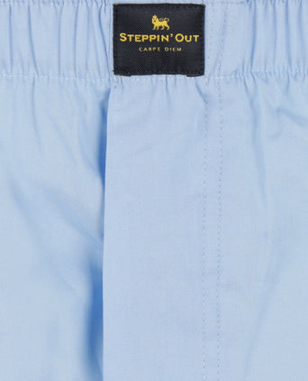 Boxershort van poplin | Light Blue