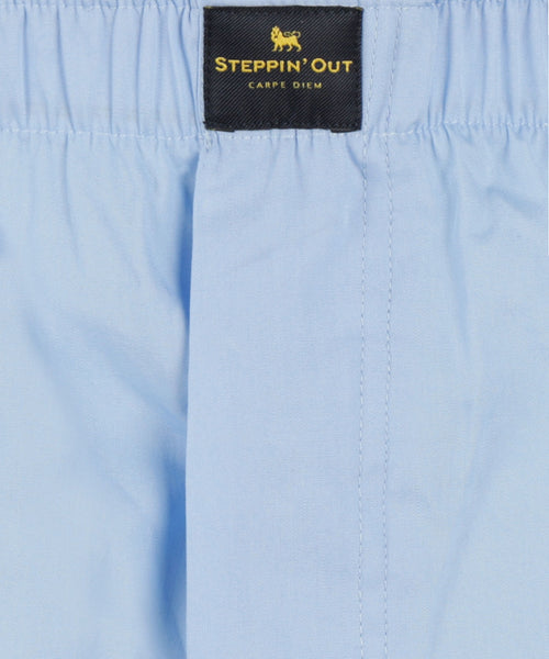 Boxershort van poplin | Light Blue