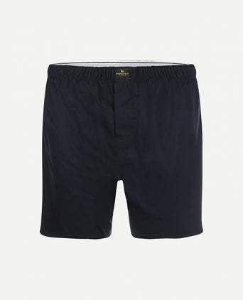 Boxershort van poplin | Navy