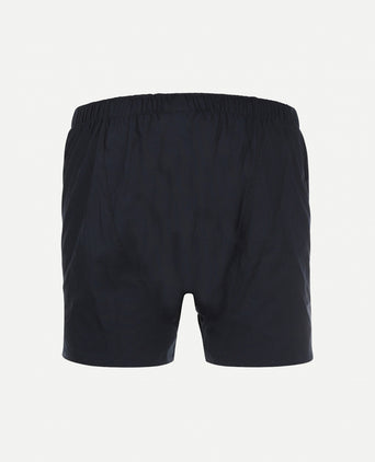 Boxershort van poplin | Navy