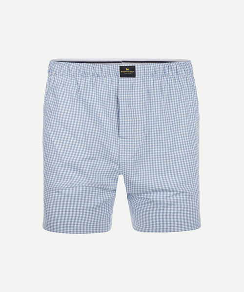 Boxershort geruit | Light Blue