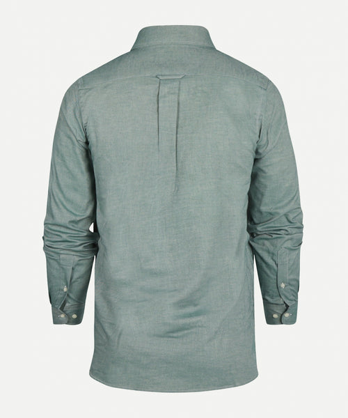Overhemd twill regular fit | Dark Green