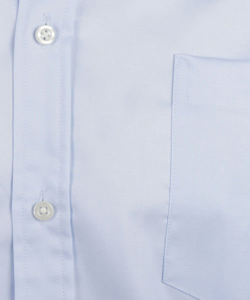 Overhemd Twill regular fit button-down | Light Blue