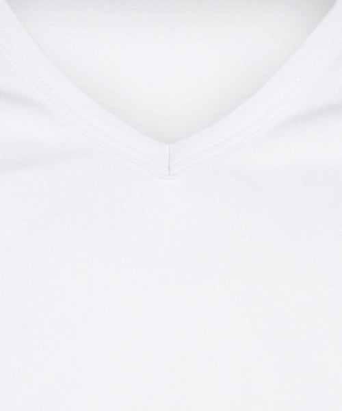2-pack T-shirts V-hals | White