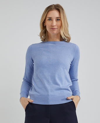 Trui ronde hals | Light Blue