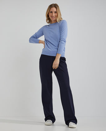 Trui ronde hals | Light Blue