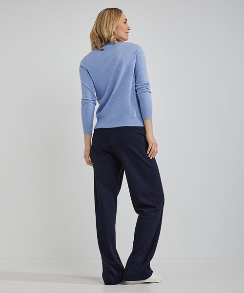 Trui ronde hals | Light Blue