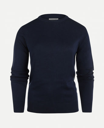 Trui ronde hals | Navy