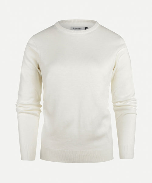 Trui ronde hals | Off White