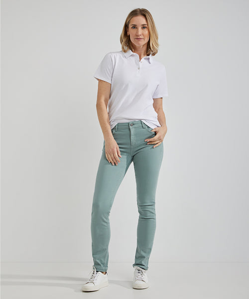 Broek 5-pocket | Sage