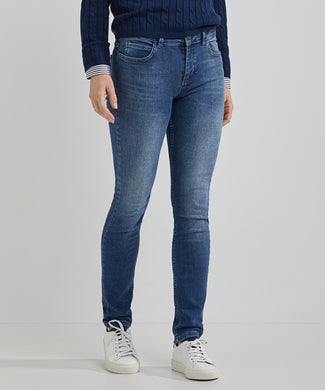 Jeans slim fit medium blauw | Medium Blue Denim