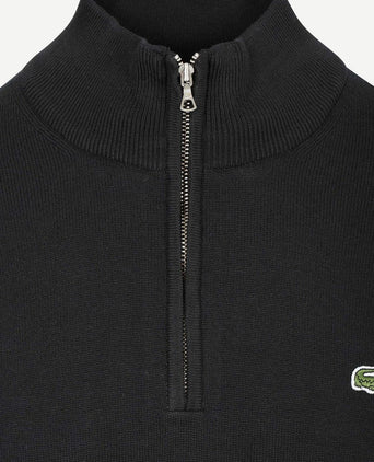 Pullover zipper zwart