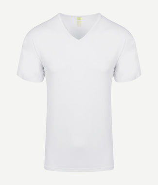 Alan Red bamboo t-shirt v-hals wit Alan Red bamboo t-shirt v-hals wit
