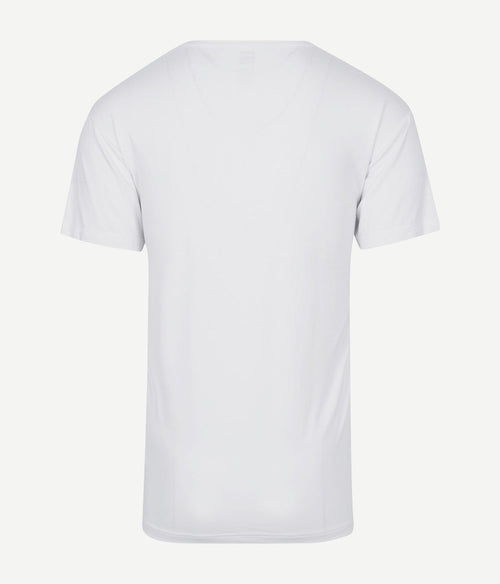 Alan Red bamboo t-shirt v-hals wit