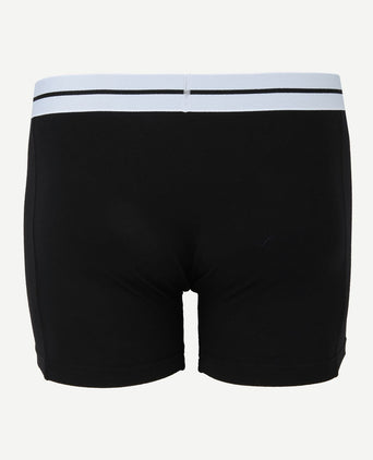 Boxer zwart blauw (2-pack)