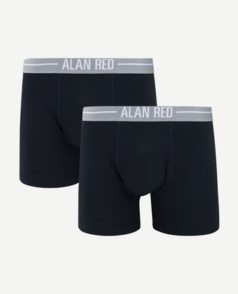 Boxershorts donkerblauw (2-pack)
