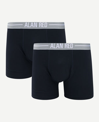 Boxershorts donkerblauw (2-pack)