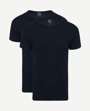 Copenhagen t-shirt o-hals donkerblauw (2-pack)