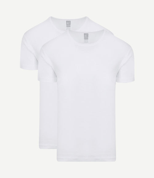 Copenhagen t-shirt o-hals wit (2-pack)