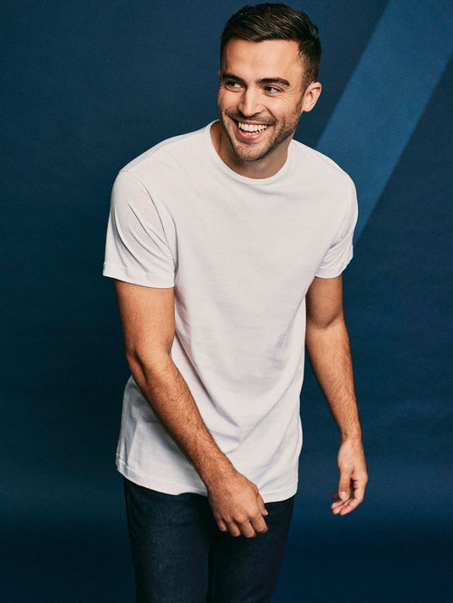 Derby (6-pack) o-hals t-shirts wit aanbieding