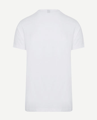 Derby (6-pack) o-hals t-shirts wit aanbieding