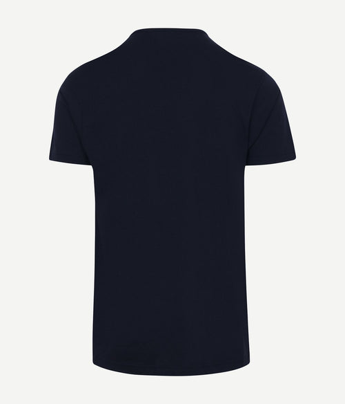 Alan Red Derby o-hals t-shirt donkerblauw (2-pack) | Regular-fit