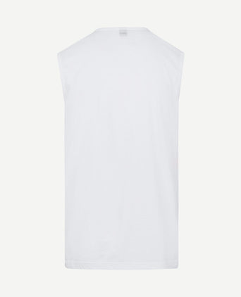 Minto singlet mouwloos wit (2-pack)