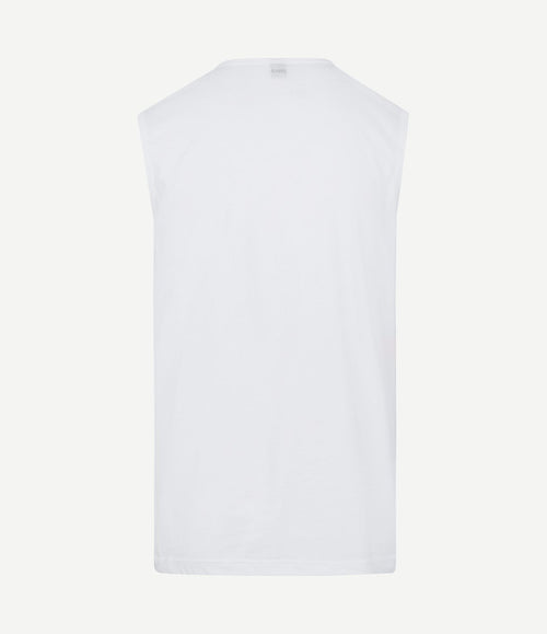 Minto singlet mouwloos wit (2-pack)