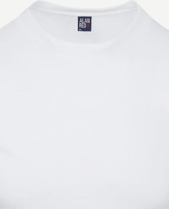 Alan Red oakville t-shirt wit (2-pack)