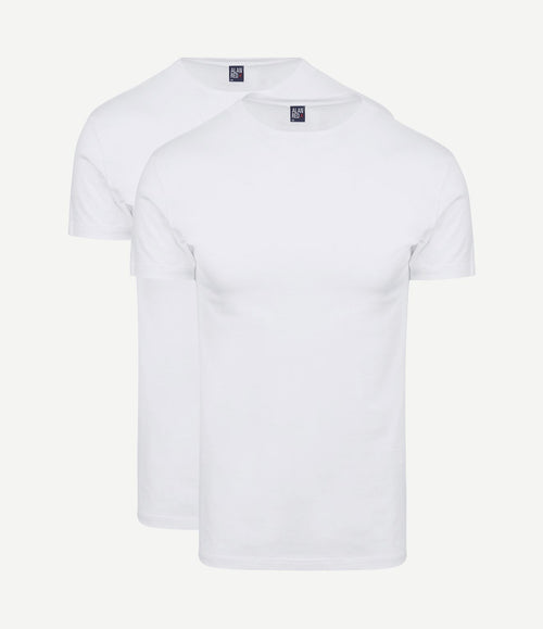 Oakville t-shirt wit (2-pack)
