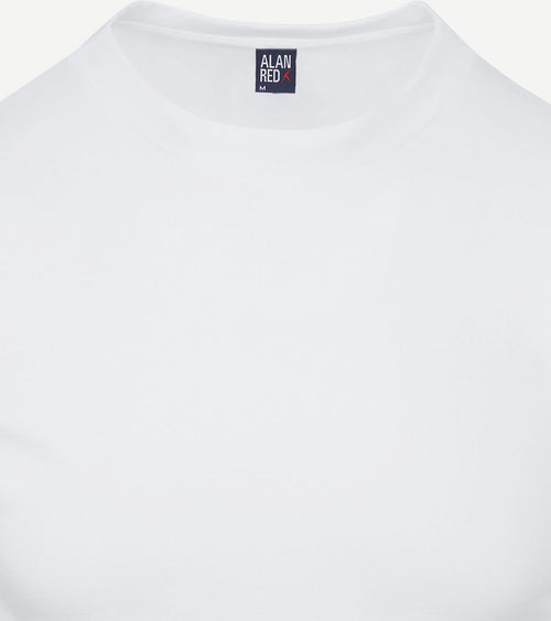 Alan Red oakville t-shirt wit (3-pack)