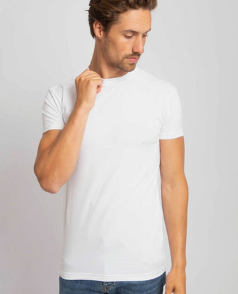 Oakville t-shirt wit (3-pack)