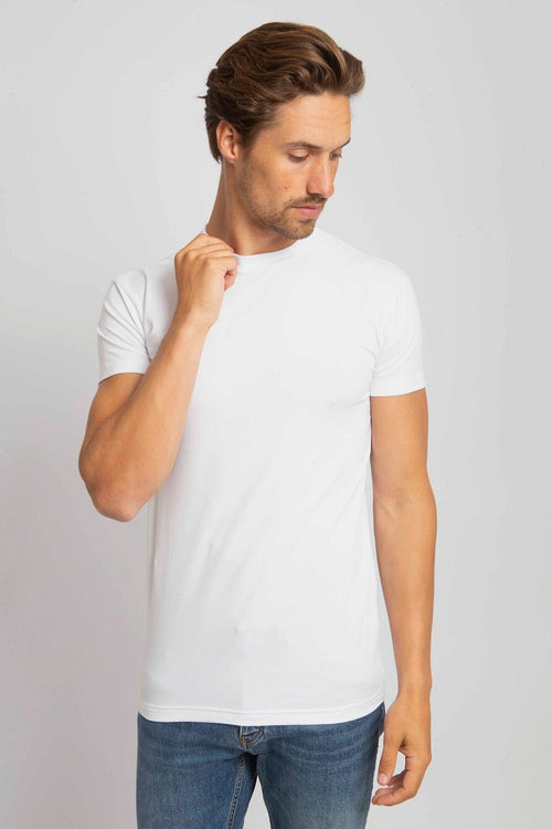 Alan Red oakville t-shirt wit (3-pack)