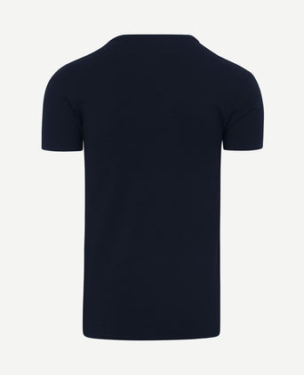 Oklahoma t-shirt stretch donkerblauw (2-pack)