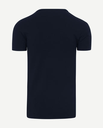 Oklahoma t-shirt stretch donkerblauw (2-pack)