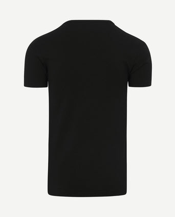 Oklahoma t-shirt stretch zwart (2-pack)