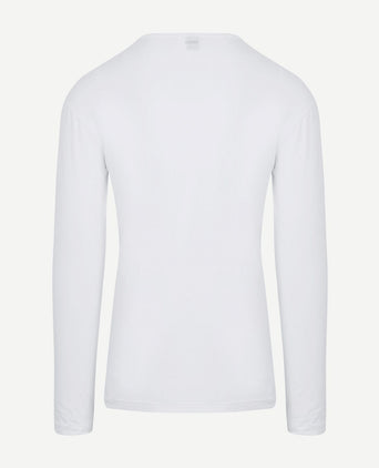 Alan Red Olbia longsleeve wit (1pack) | Slim-fit