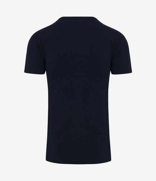 Ottawa t-shirt stretch donkerblauw (2-pack)