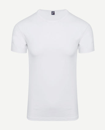 Alan Red Ottawa t-shirt stretch wit (2-pack) | Slim-fit