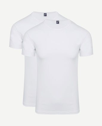 Ottawa t-shirt stretch wit (2-pack)