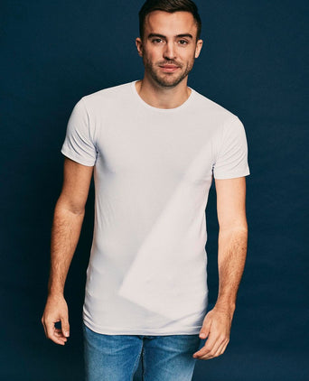 Alan Red Ottawa t-shirt stretch wit (3-pack)