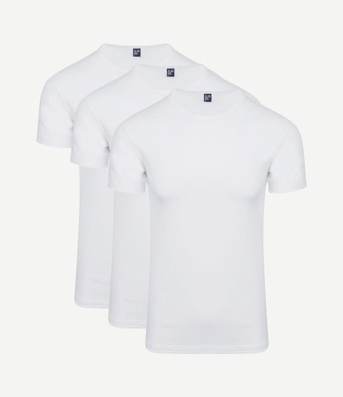 Ottawa t-shirt stretch wit (3-pack)