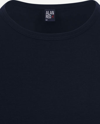 Ottawa t-shirt stretch donkerblauw (2-pack)