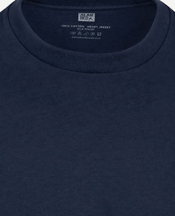 Venice t-shirt heavy jersey donkerblauw
